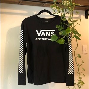 long sleeve Vans shirt